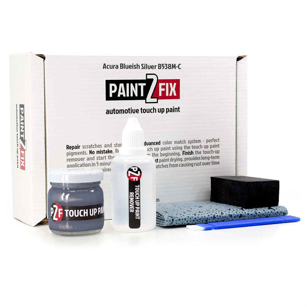 Acura Blueish Silver B538M-C Lackstift Set
