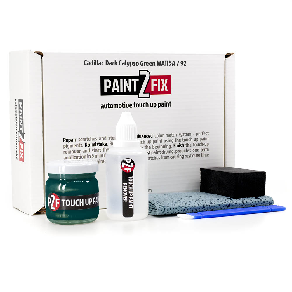 Cadillac Dark Calypso Green WA115A / 92 Lackstift Reparationsset