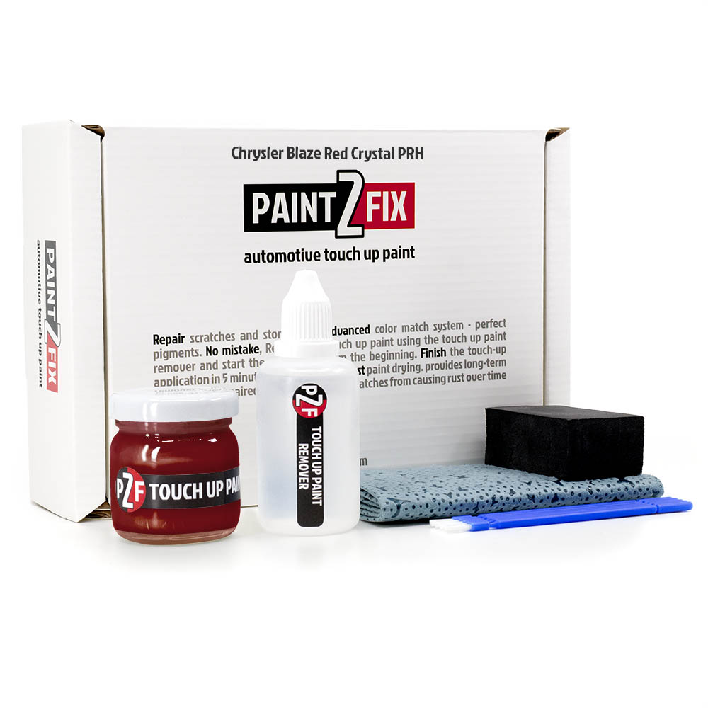 Chrysler Blaze Red Crystal PRH Lackstift Reparationsset