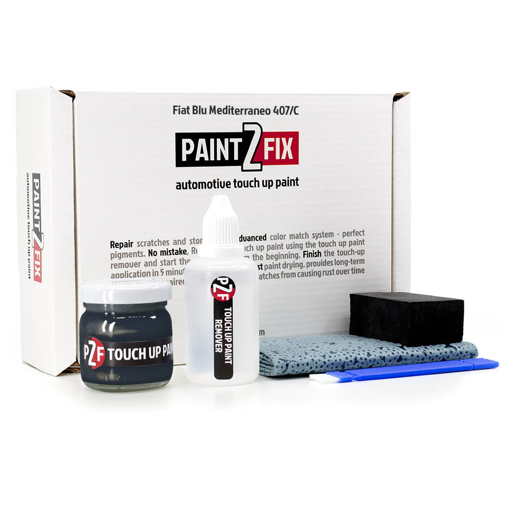 Fiat Blu Mediterraneo 407/C Touch Up Paint Kit