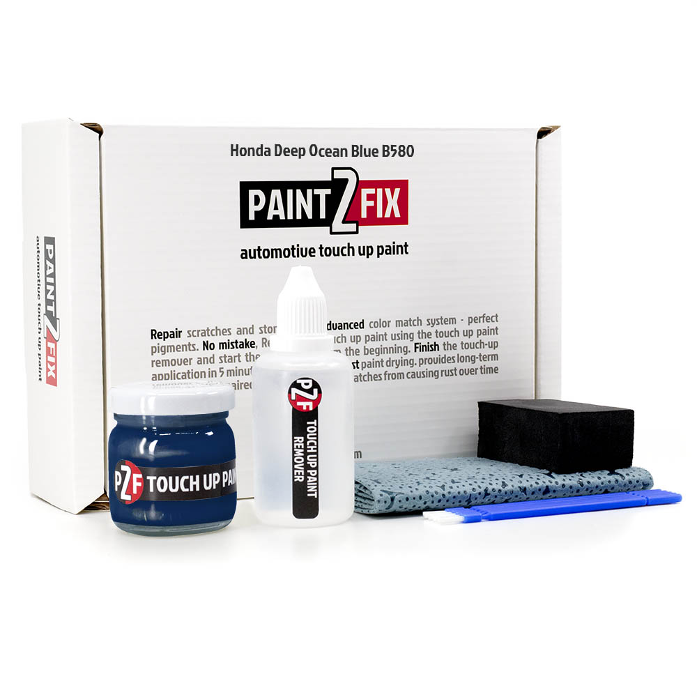Honda Deep Ocean Blue B580 Touch Up Paint Kit