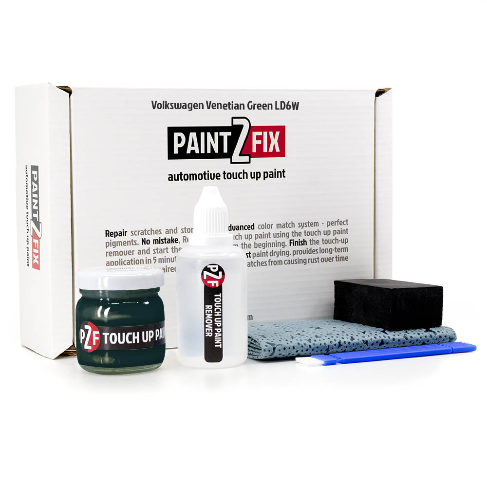 Volkswagen Venetian Green LD6W Touch Up Paint Kit