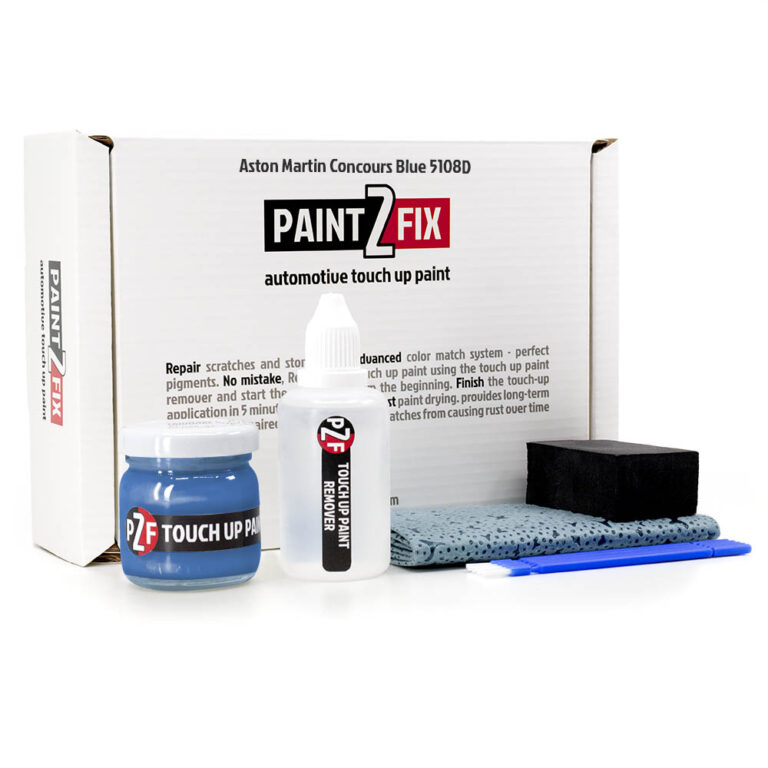 Aston Martin Concours Blue 5108D Touch Up Paint & Scratch Repair Kit