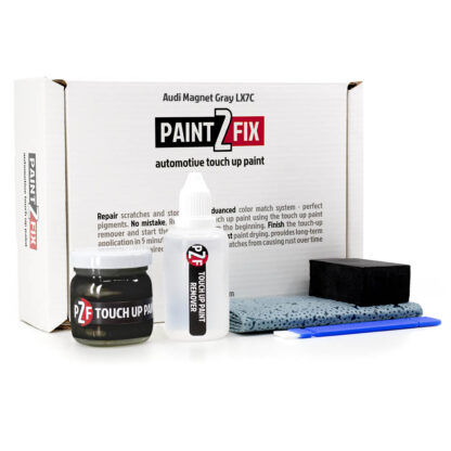 Audi Magnet Gray LX7C Touch Up Paint & Scratch Repair Kit