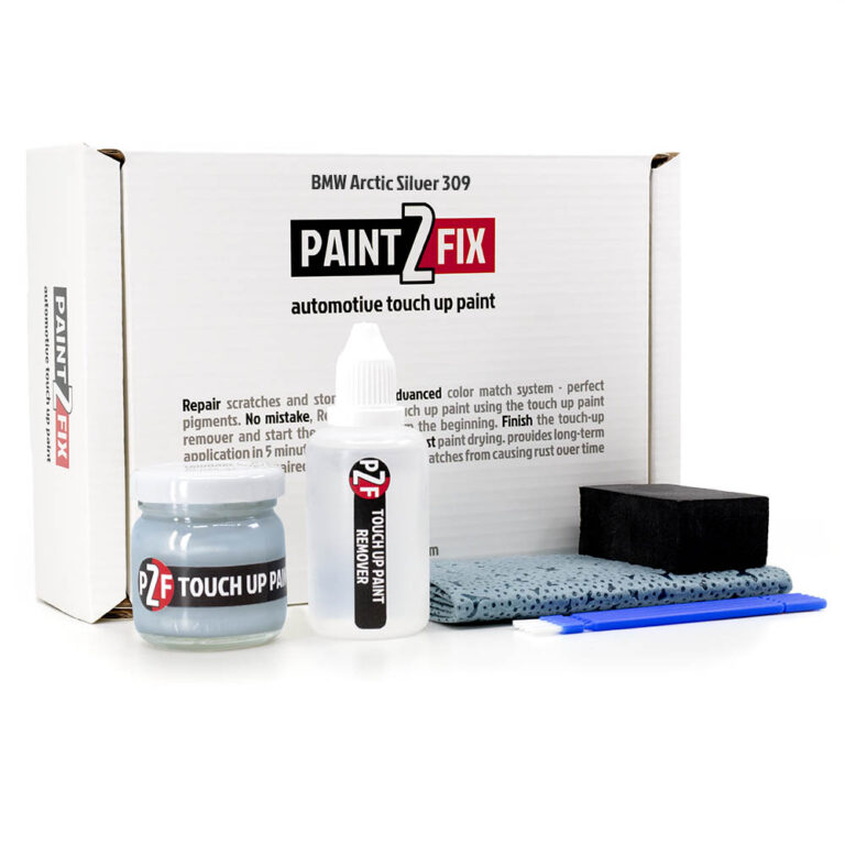 BMW Arctic Silver 309 Touch Up Paint & Scratch Repair Kit