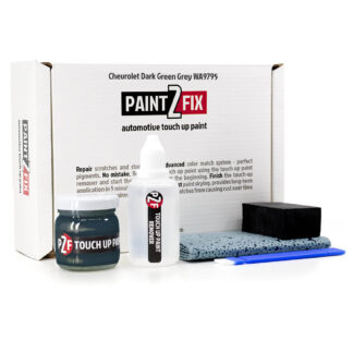 Chevrolet Dark Green Grey WA9795 Touch Up Paint & Scratch Repair Kit