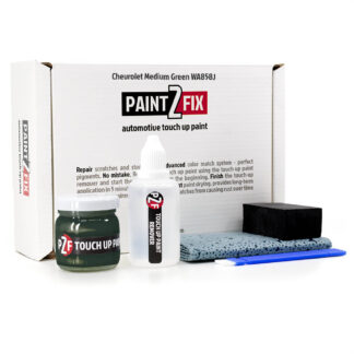 Chevrolet Medium Green WA858J Touch Up Paint & Scratch Repair Kit