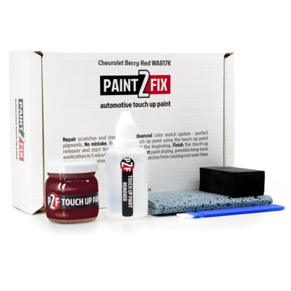 Chevrolet Berry Red WA817K Touch Up Paint & Scratch Repair Kit