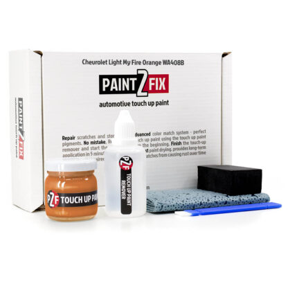 Chevrolet Light My Fire Orange WA408B Touch Up Paint & Scratch Repair Kit