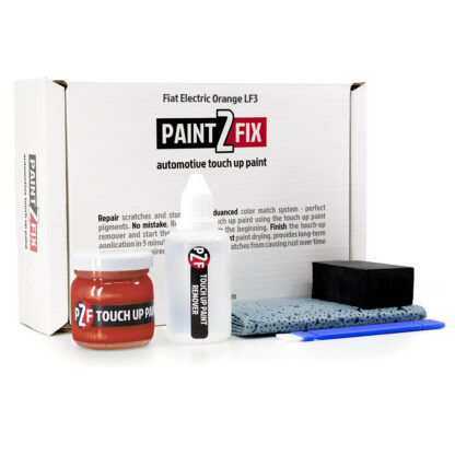 Fiat Electric Orange LF3 Touch Up Paint & Scratch Repair Kit