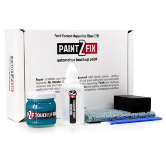 Ford Europe Aquarius Blue 12R Touch Up Paint & Scratch Repair Kit Ford Europe Aquarius Blue 12R Touch Up Paint & Scratch Repair Kit