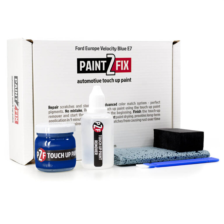 Ford Europe Velocity Blue E7 Touch Up Paint & Scratch Repair Kit