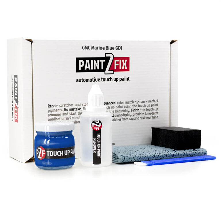 GMC Marine Blue GD1 Touch Up Paint & Scratch Repair Kit