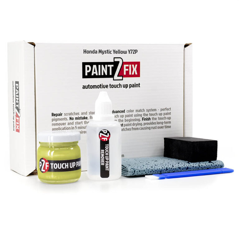 Honda Mystic Yellow Y72P Touch Up Paint & Scratch Repair Kit