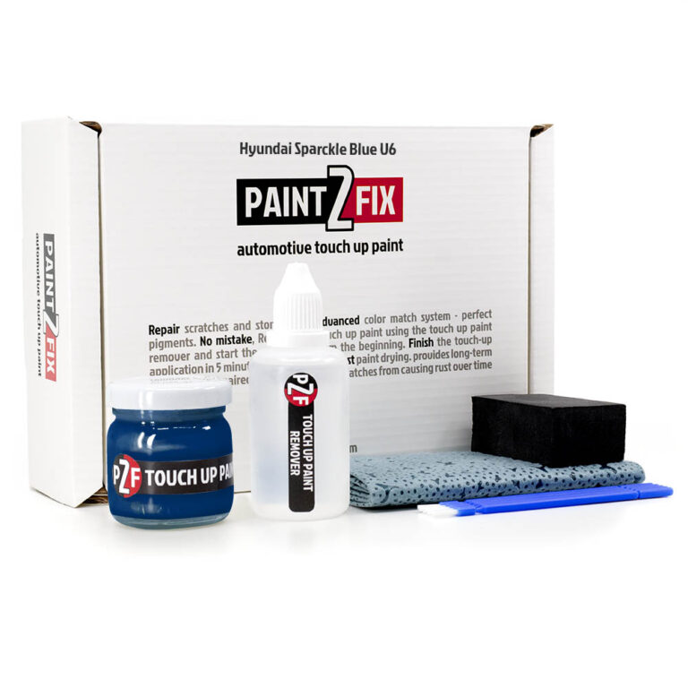 Hyundai Sparckle Blue U6 Touch Up Paint & Scratch Repair Kit