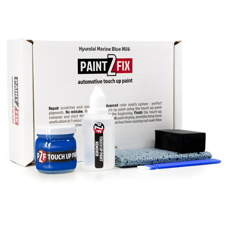 Hyundai Marine Blue NU6 Touch Up Paint & Scratch Repair Kit