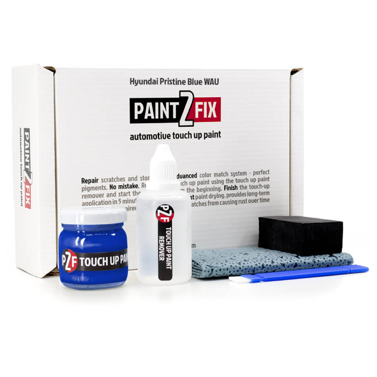Hyundai Pristine Blue WAU Touch Up Paint & Scratch Repair Kit