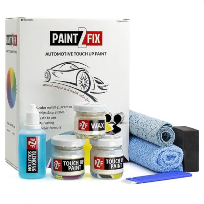 Jaguar Valloire White Pearl NUR Touch Up Paint & Scratch Repair Kit