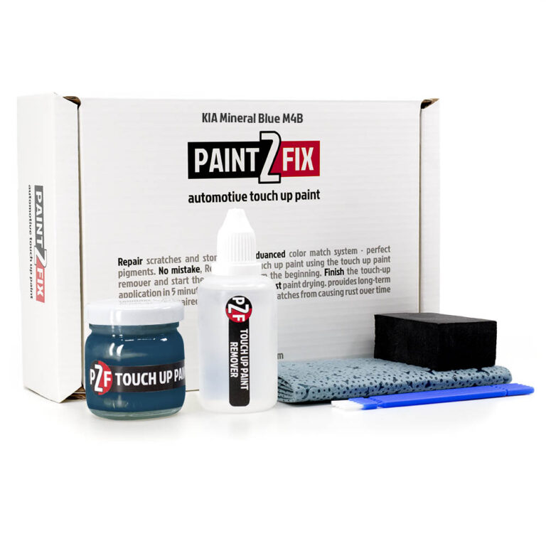 KIA Mineral Blue M4B Touch Up Paint & Scratch Repair Kit
