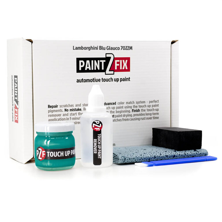 Lamborghini Blu Glauco 7022M Touch Up Paint & Scratch Repair Kit