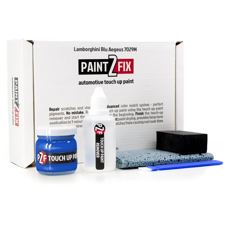 Lamborghini Blu Aegeus 7029M Touch Up Paint & Scratch Repair Kit