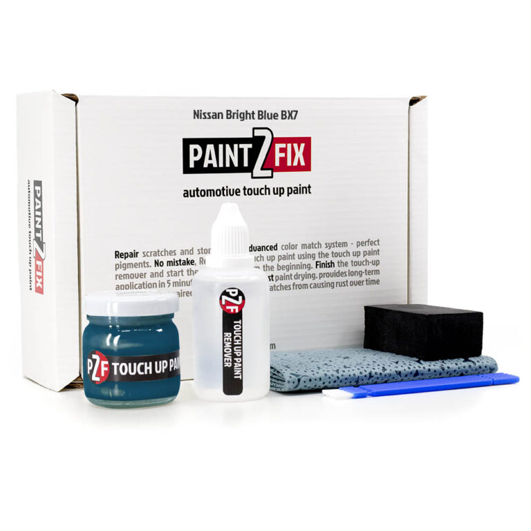 Nissan Bright Blue BX7 Touch Up Paint & Scratch Repair Kit