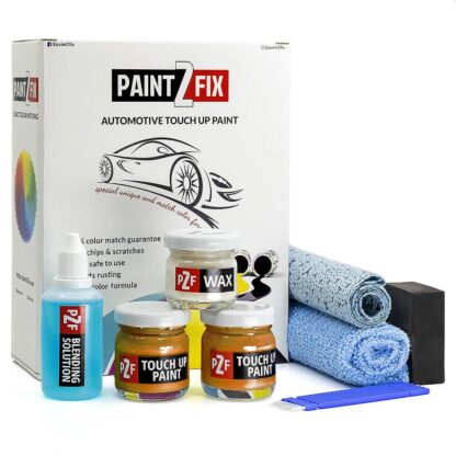 Peugeot Orange Fusion KLS Touch Up Paint & Scratch Repair Kit