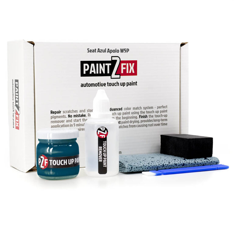 Seat Azul Apolo W5P Touch Up Paint & Scratch Repair Kit