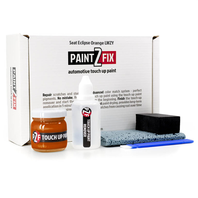 Seat Eclipse Orange LWZY Touch Up Paint & Scratch Repair Kit