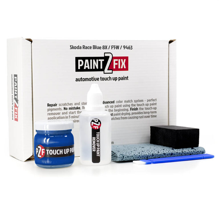 Skoda Race Blue 8X / F5W / 9463 Touch Up Paint & Scratch Repair Kit
