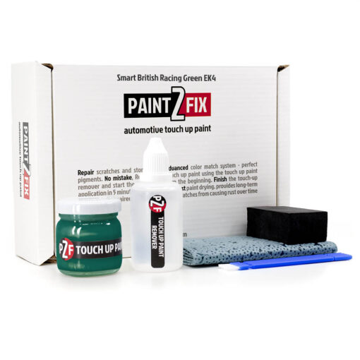 Smart British Racing Green EK4 Touch Up Paint & Scratch Repair Kit