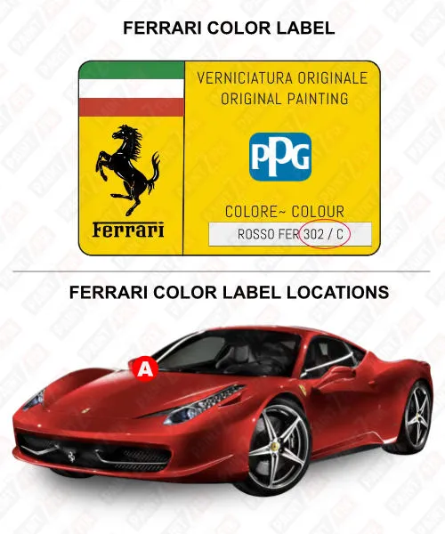 Ferrari Color Label