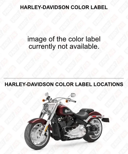 Harley-davidson Color Label