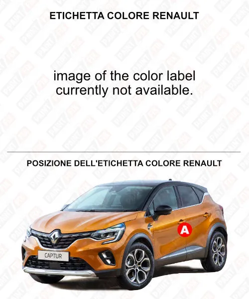 Renault Etichetta a colori
