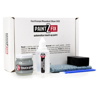 Ford Europe Moondust Silver 2431 Touch Up Paint & Scratch Repair Kit