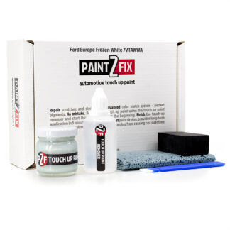 Ford Europe Frozen White 7VTAWWA Touch Up Paint & Scratch Repair Kit