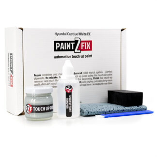 Hyundai Captive White EC Touch Up Paint & Scratch Repair Kit