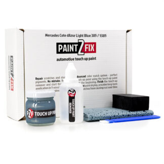 Mercedes Cote dAzur Light Blue 385 / 5385 Touch Up Paint & Scratch Repair Kit Mercedes Cote dAzur Light Blue 385 / 5385 Touch Up Paint & Scratch Repair Kit
